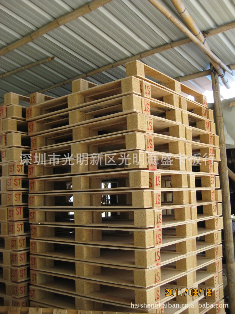 厂家供应：免熏蒸卡板 胶合板托盘 四面进叉胶合板托盘