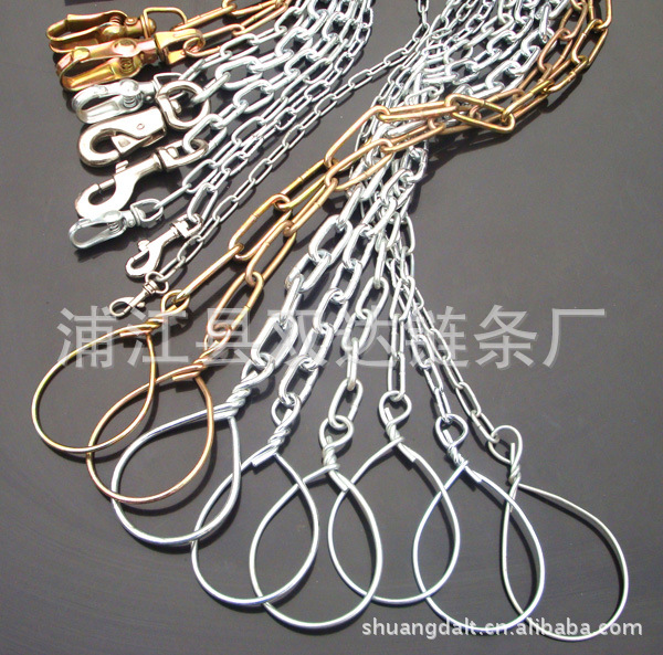 浦江双达链条厂宠物链 起重链 锁链 韩式狗链