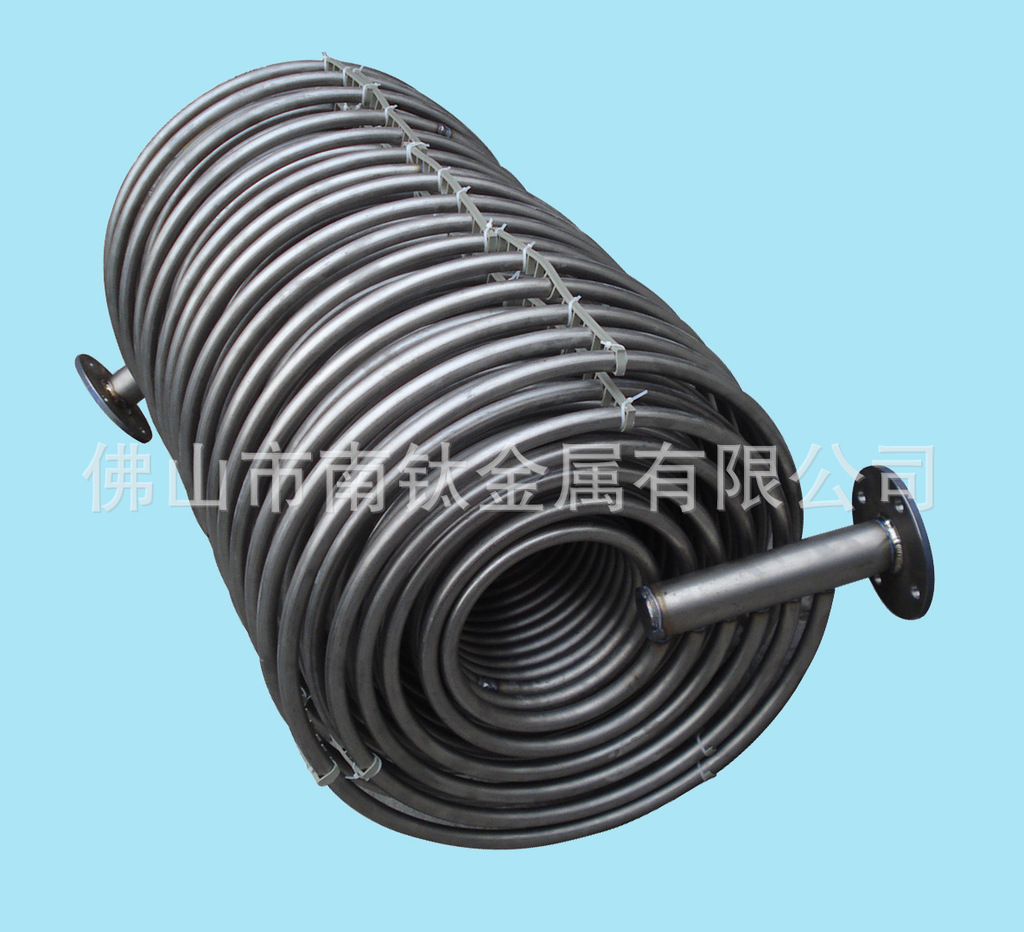 南钛高效10平方钛管冷凝器