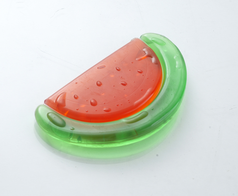 Poco travieso de dos colores de inyección de agua mordedor dientes de bebé Shaper Diente de los niños stick mama dientes dispositivo de fijación