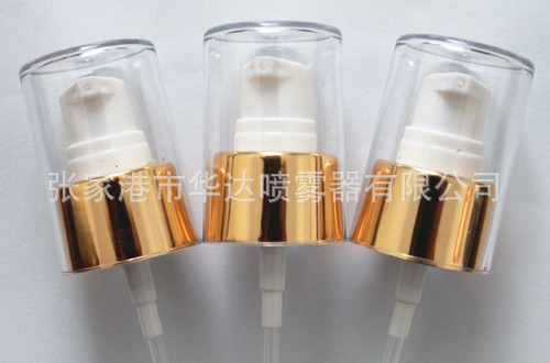 24mm半电化铝 鸭嘴 乳液泵头 液体分配器