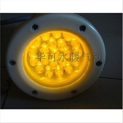 China may Waterfront fountain Dedicated Underwater LED Light 24V 18 Lamp beads Underwater LED Light Underwater spotlights