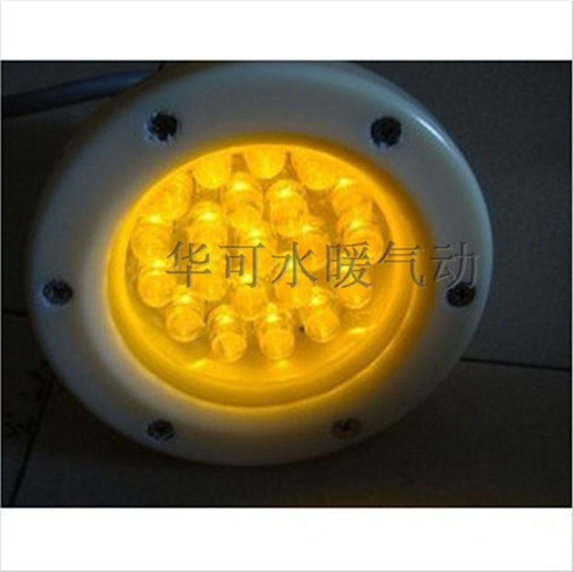 China may Waterfront fountain Dedicated Underwater LED Light 24V 18 Lamp beads Underwater LED Light Underwater spotlights