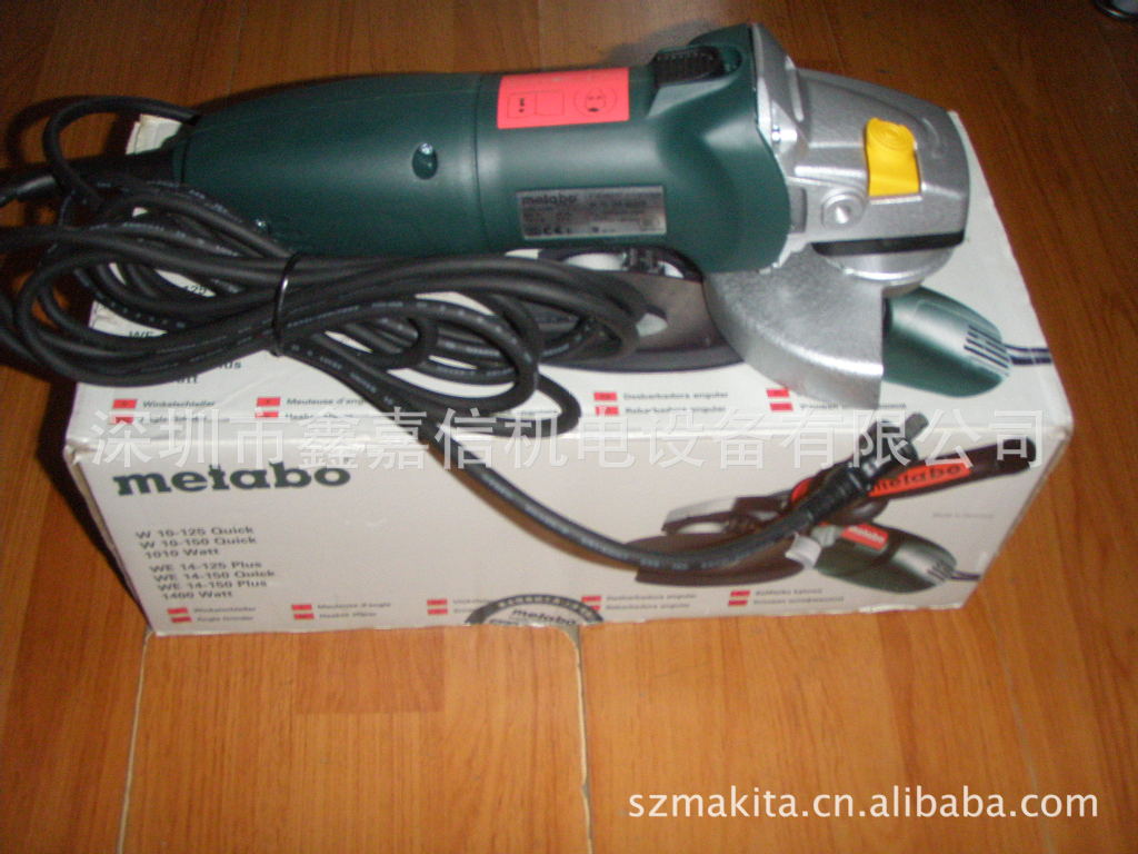 批发零售德国metabo麦太保角磨机W7-115Quick