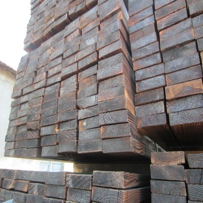 防腐爛建築碳化木  定做碳化原木批發 耐腐蝕木板材