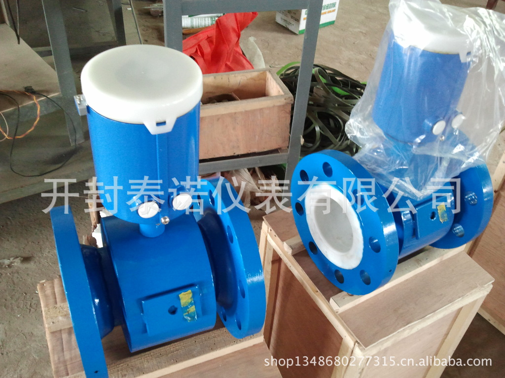 流量计 电磁流量计 电池供电式 316L电极四氟衬里