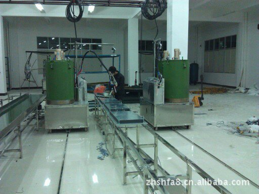 厂家供应 PU鞋垫全自动生产线 溜冰轮工作台　溜冰轮原料