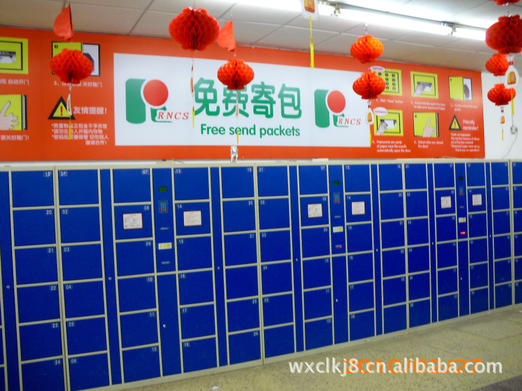 杭州*温州*宁波*绍兴/成霖牌电子寄包柜/存物柜/机设条码寄存方式