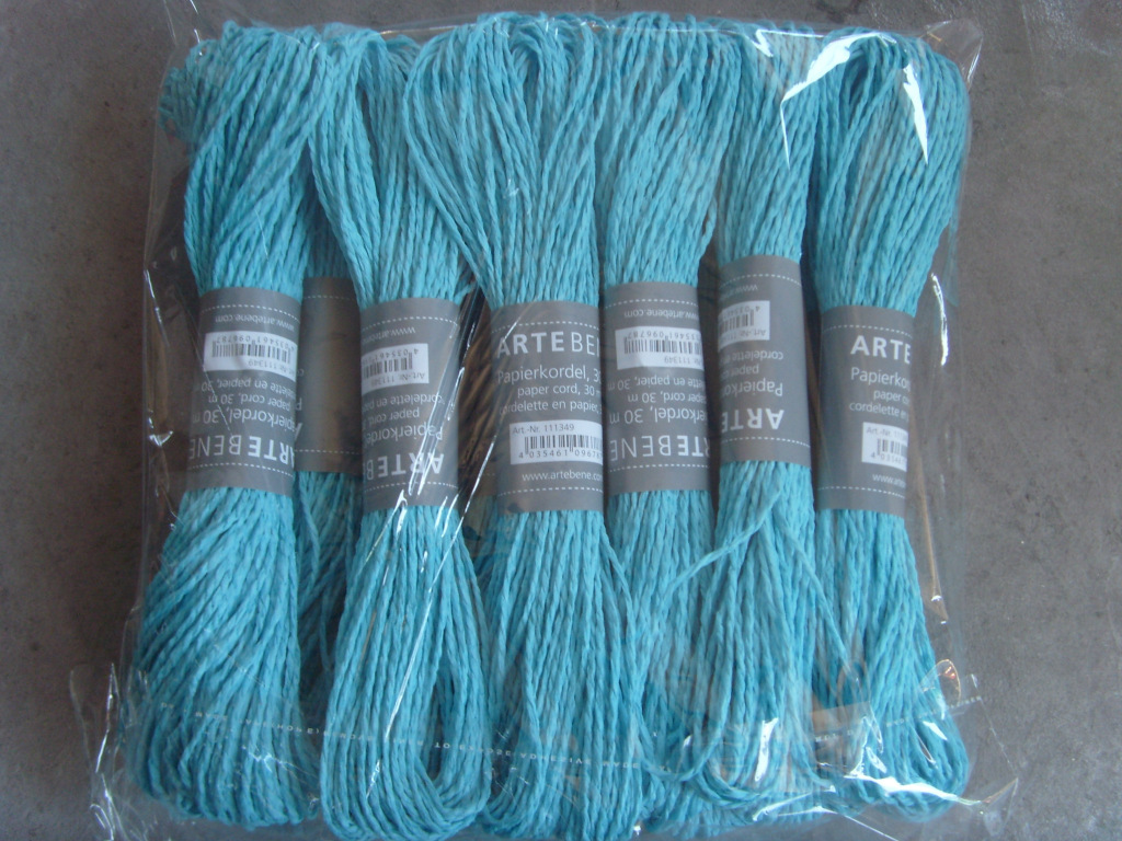 厂家供应彩色双股纸绳大量现货用途广泛出货快