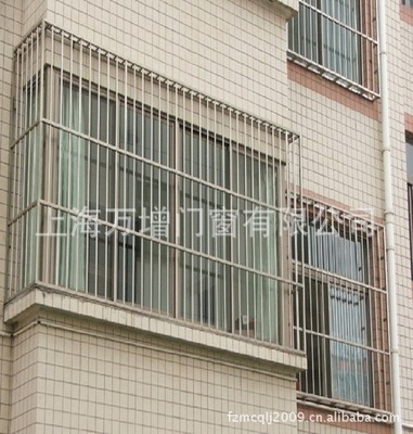 Shanghai system Balcony window Hongkou District supply Stainless steel Security doors and windows