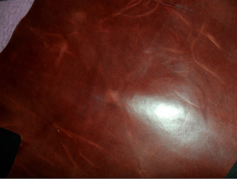 头层真皮 黄牛皮 双色油蜡风格