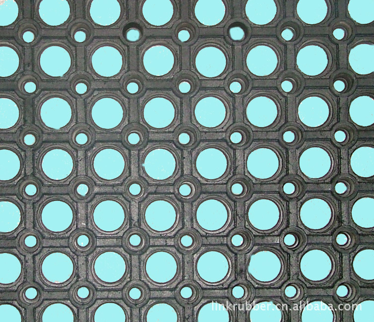 防滑垫厂家 创意防滑垫 B型带孔耐磨防滑垫 带孔可漏水橡胶垫