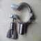 ISO304不銹鋼管支架、焊接/螺紋固定管子用的抱箍精鑄管子夾