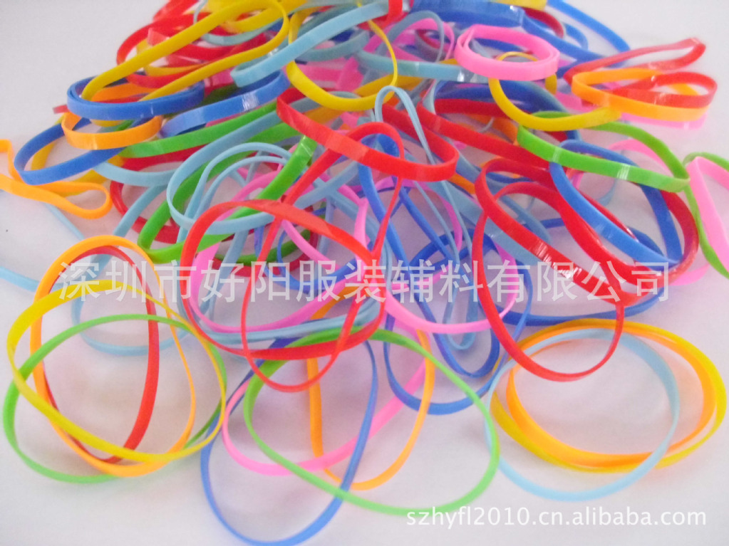 橡皮筋透明彩色橡皮圈 厂家供应 新款 批发弹力防水束口弹性
