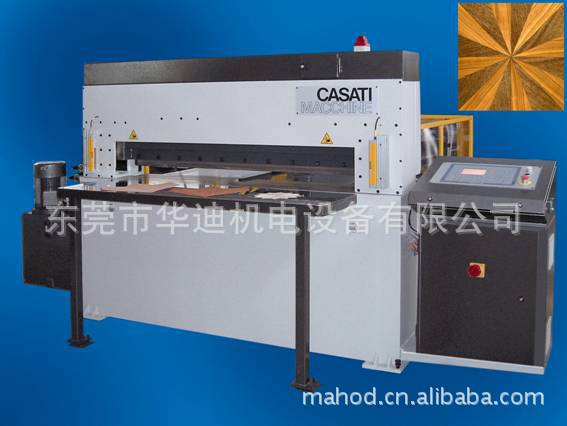 意大利CASATI拼花木皮数控裁切机美式家具制造