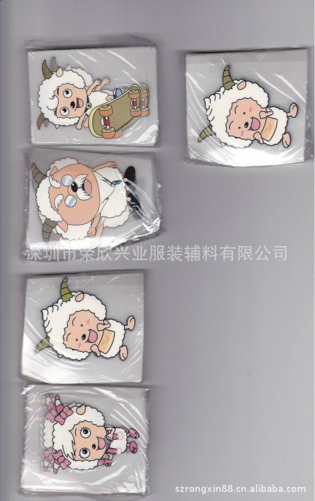 柯式热转印烫画厂家 卡通图片热转印烫画 渐变图转印印花定做生产