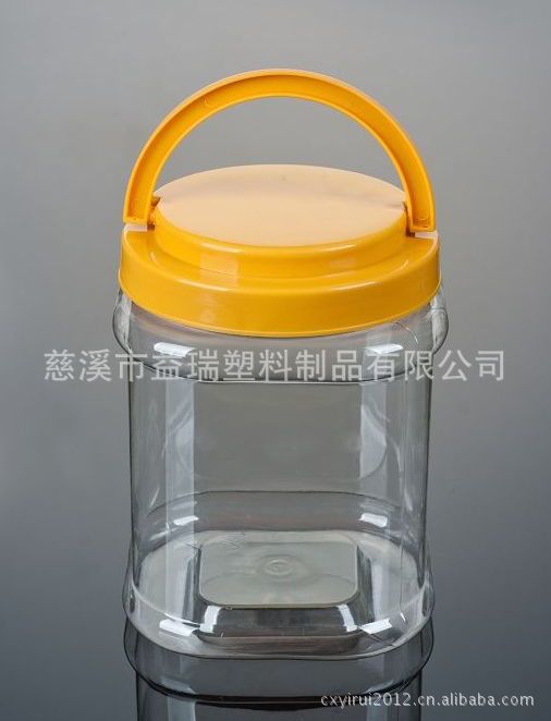 高级手提瓶蜂蜜瓶塑料瓶2000g 海鲜瓶 泥螺海蜇瓶(K2)