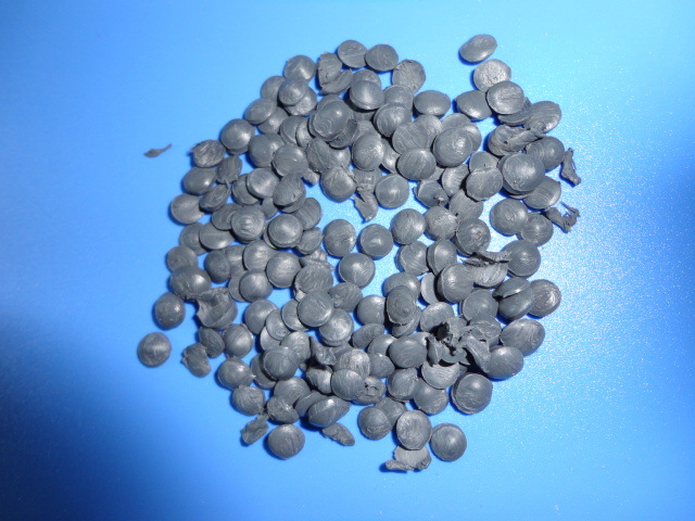 厂家 灰色注塑级 硬质PVC 新料标准料颗粒向前塑料品牌经销