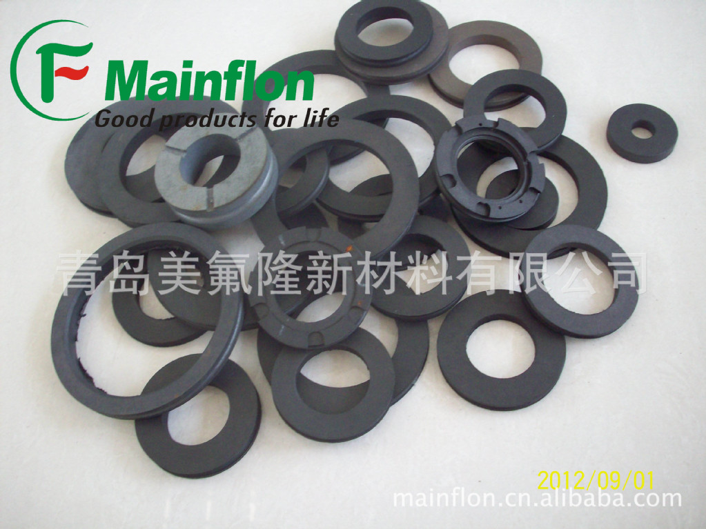 供应特氟龙青铜石墨碳纤异型密封件