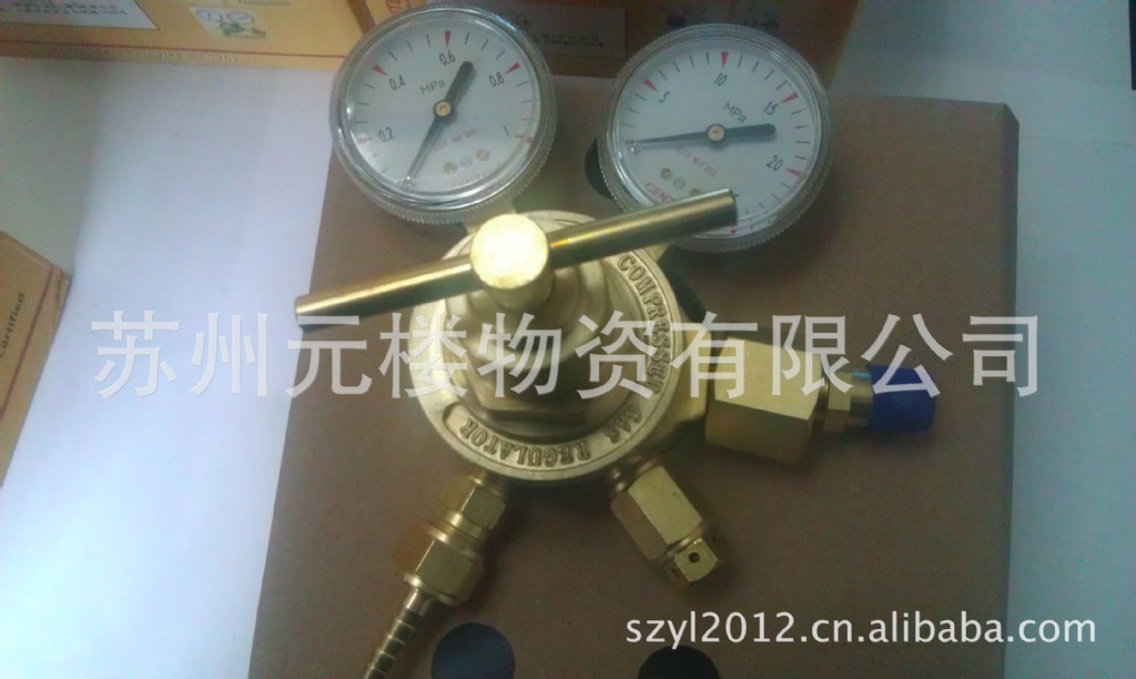 捷锐双级式减压器152TIN-80 氮气减压器 氩气减压器 氦气减压器