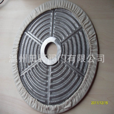 Stainless steel diatomite filter  parts filter Network disk Cloth cover seal up Non-standard custom