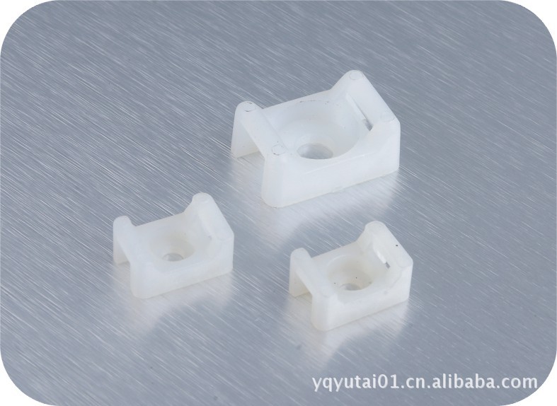 质量为先马鞍形扎带固定座 