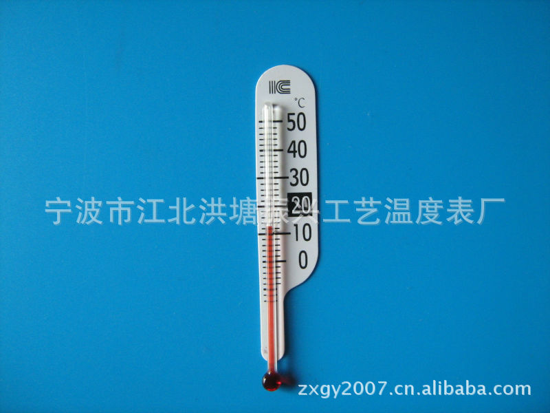 供应温度计  工艺品PVC温度计