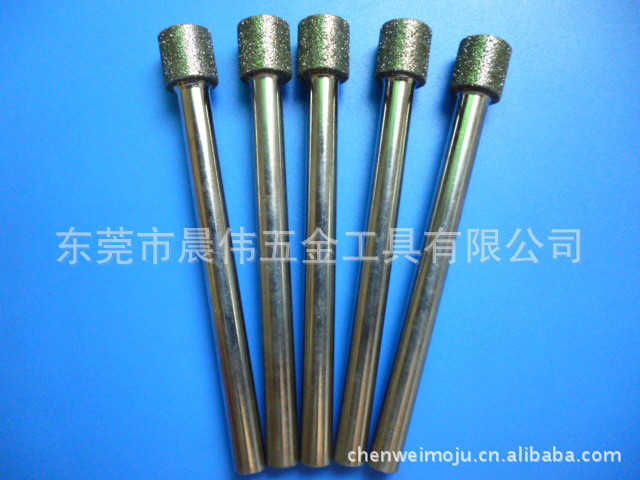 金刚石磨头 金刚石磨棒电镀磨棒SDC磨棒400目