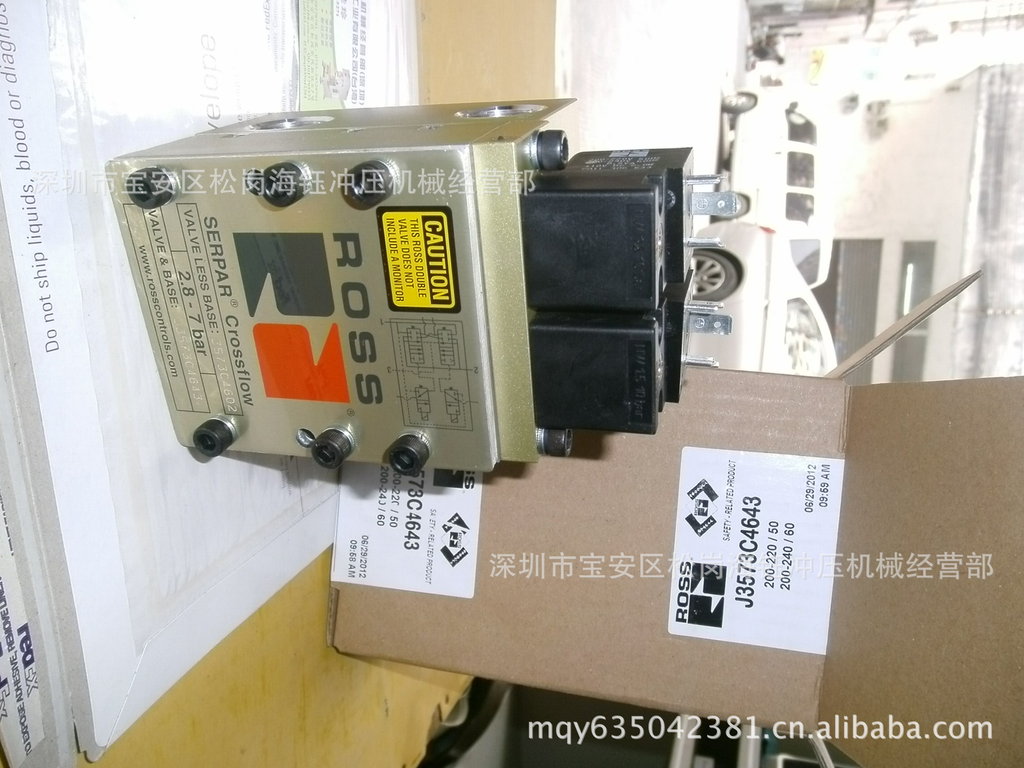 J3573B4643,ROSS电磁阀J3573B4643,ROSS电磁气控阀J3573C4643