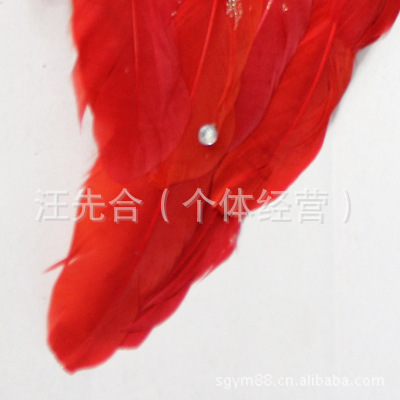 厂家直销 羽毛天使翅膀 舞台演出配饰 化妆服饰道具详情图6