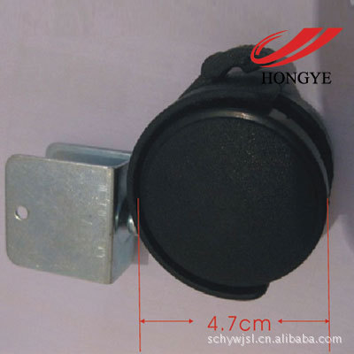 婴儿床配件/儿童床配件/黑色夹板轮