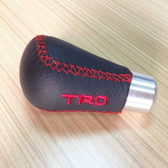 SHIFT KNOB модифицированная противоскользящая головка шестерни из натуральной кожи, гоночная головка шестерни