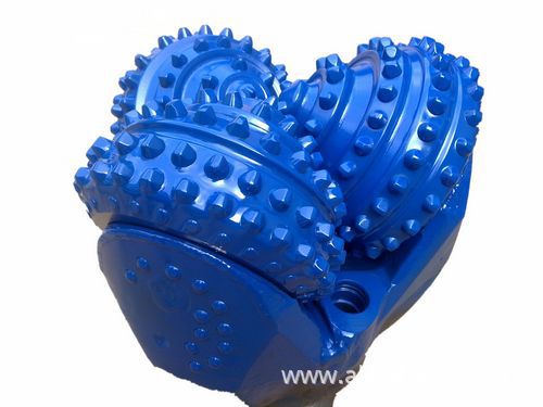 适应软中硬地层硬质合金钻头 水井矿用密封、橡胶密封三牙轮钻头