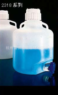 nalgene耐洁 8318-0020带放水口大瓶 10L LDPE 蒸馏水桶 现货