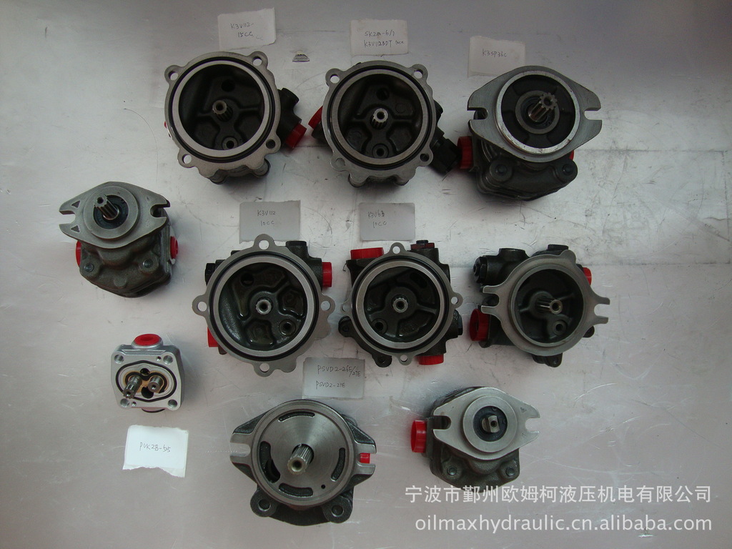 川崎K3V63补油泵