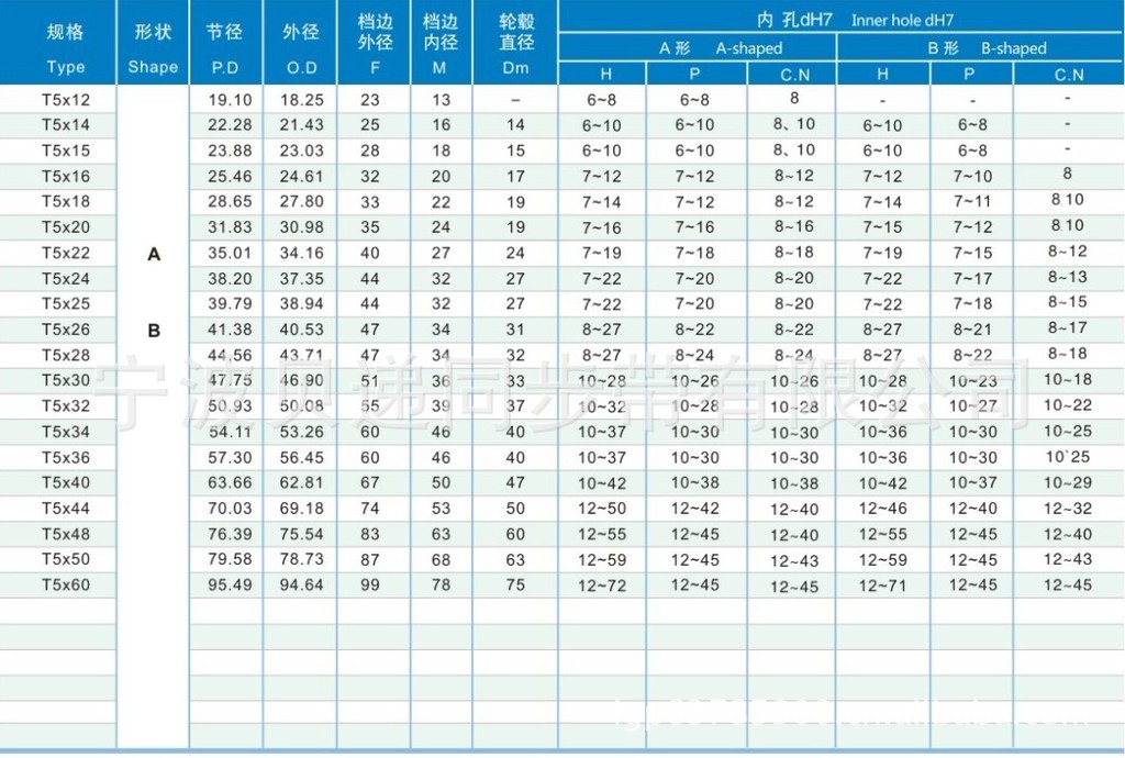 铝合金齿轮 同步带齿轮