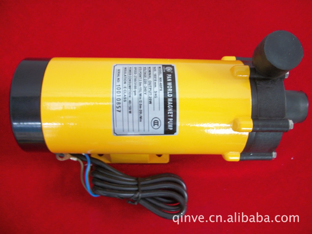 NH40PX 泓源世博  磁力泵 PANWORLD PUMP耐腐蚀磁力泵化工泵