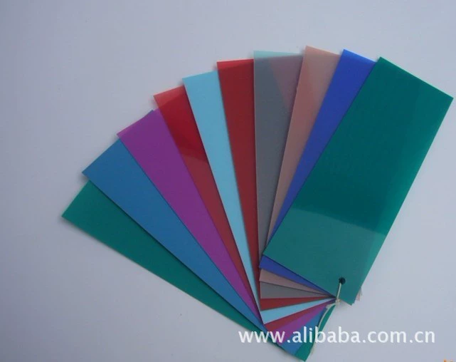 Профессиональная поставка одностороннего глянцевого, ламинированного, настольного коврика из полиэтиленового листа (Army Green)