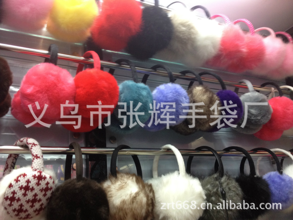 厂家供应冬季保暖耳套、新款毛绒保暖耳罩、护耳、耳捂、耳包(图)