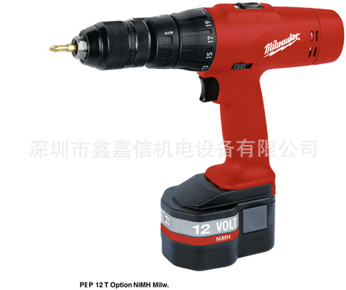批发零售美国MILWAUKEE米沃奇充电钻PEP12T