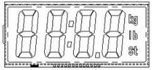 DL5005:人体电子秤IC,KG,LB,ST<PCBA