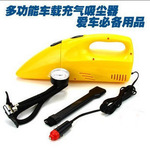 车载吸尘器 汽车二合一车用吸尘器充气泵带胎压计 汽车电器吸尘器