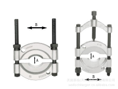 德国进口轴承拉拔器（薄片捋子）沃施莱格wollschlaeger工业五金