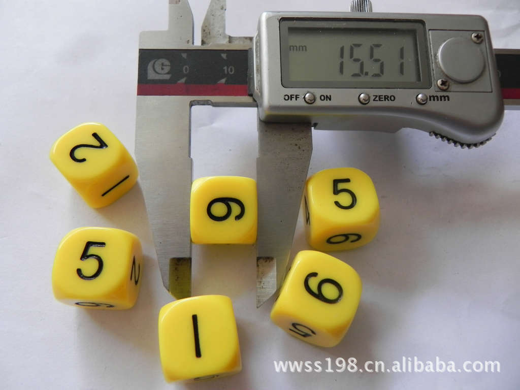 廠價批發優質遊戲色子 定制亞克力6面圓角趣味股子 創意股子