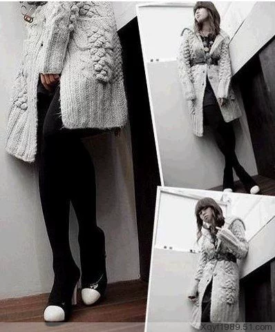 Трикотажные колготки Velvet Swan, носки, увеличенная толщина