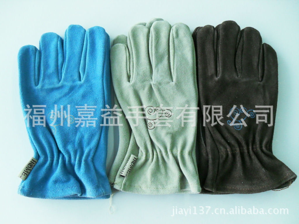 牛二层皮司机手套