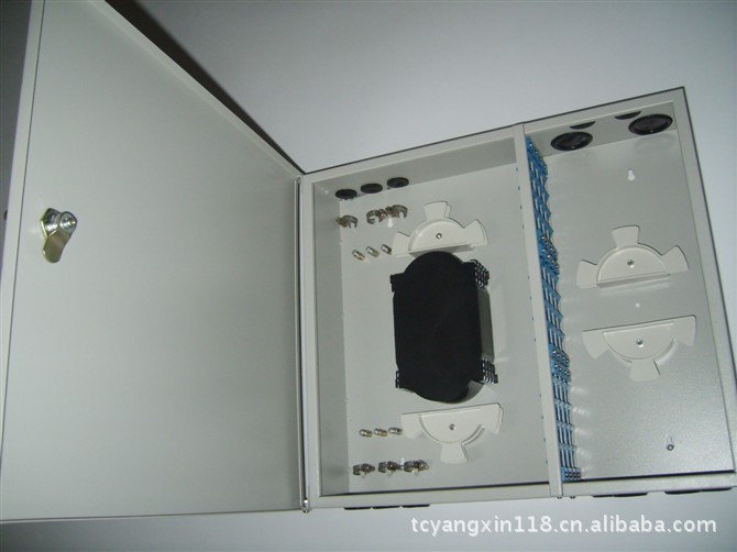 FTTH三网通光纤壁挂箱  楼道光纤箱   24芯光缆壁挂箱