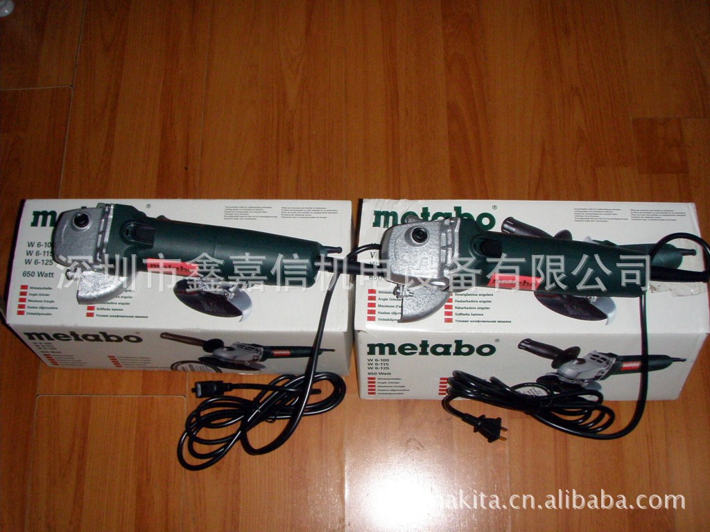 批发零售德国metabo麦太保W6-125角磨机