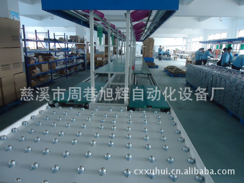 宁波万向球输送线 余姚万向平台输送机 杭州万向球与倍速链组合线