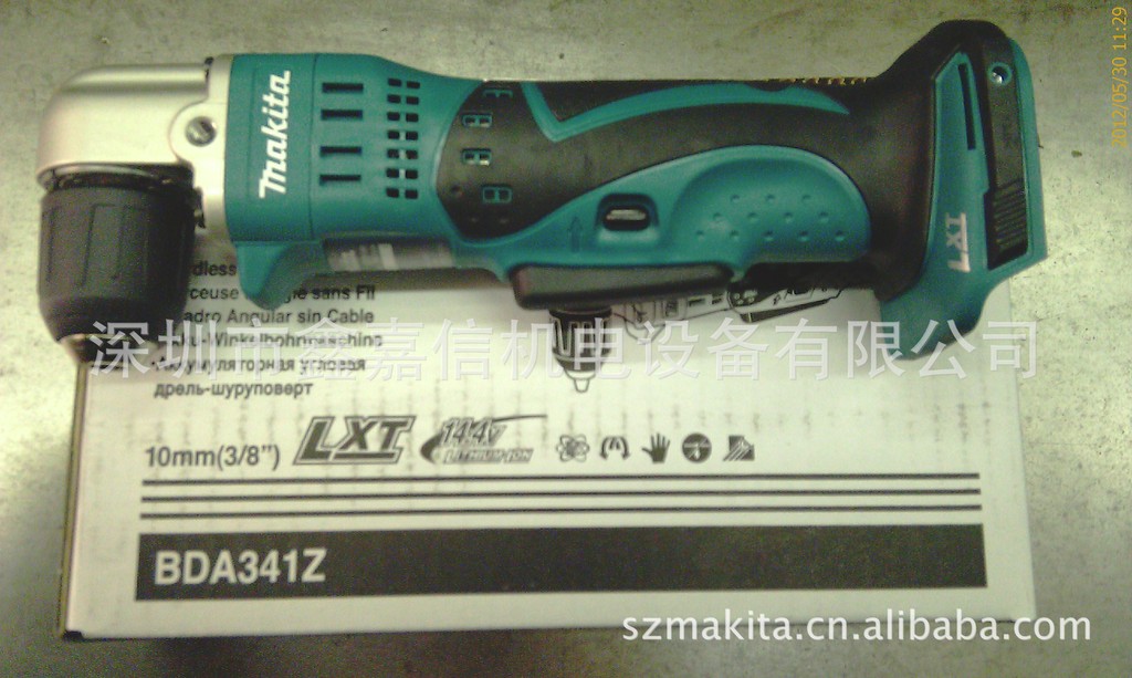 现货批发日本makita牧田充电角钻BDA341Z